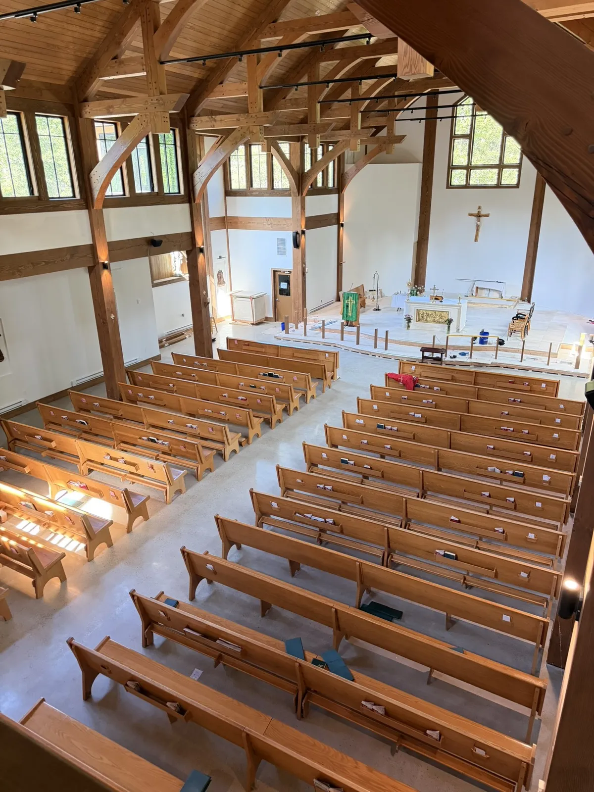 Timber-Frame Hall, Detail, Whistler