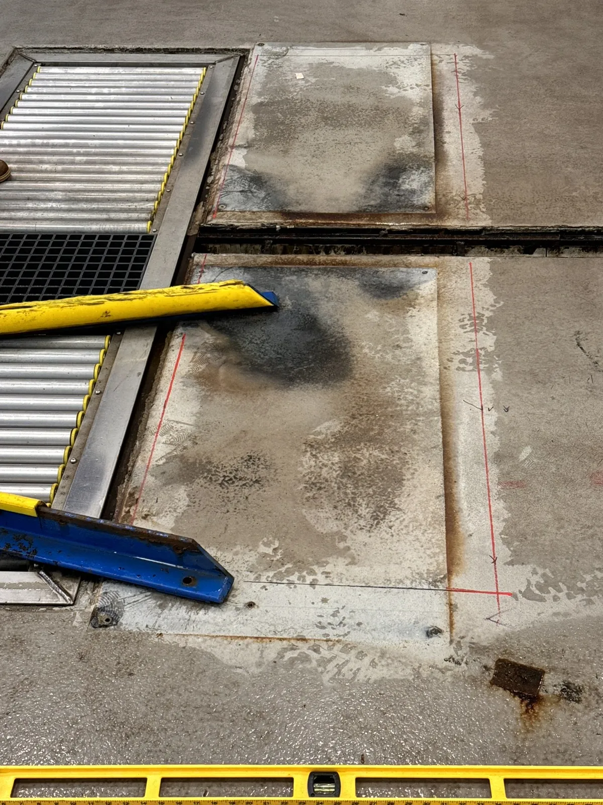 Auto Wash Facility Slab