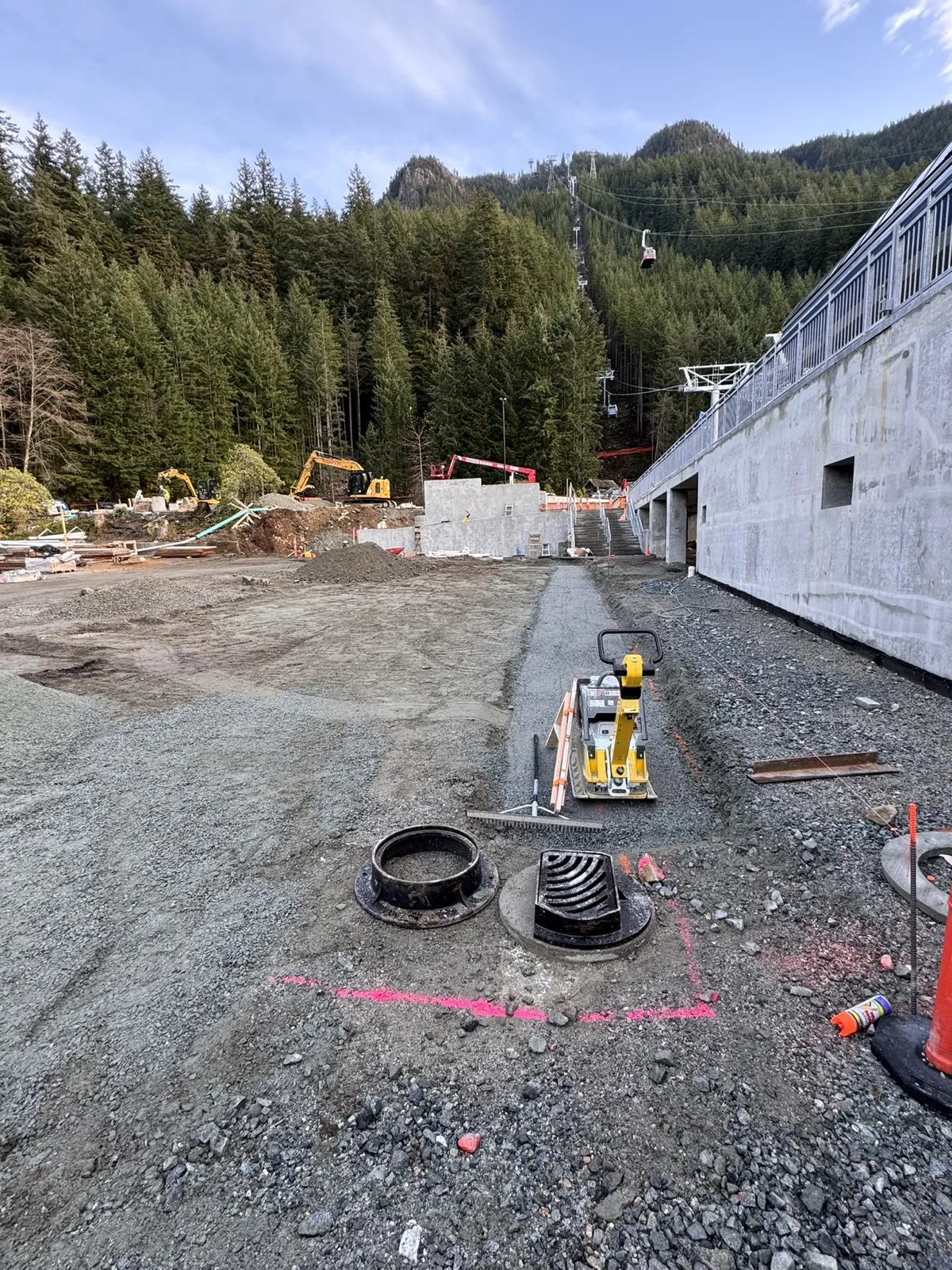 Pedestrian Routes, In Progress, Grouse Mountain