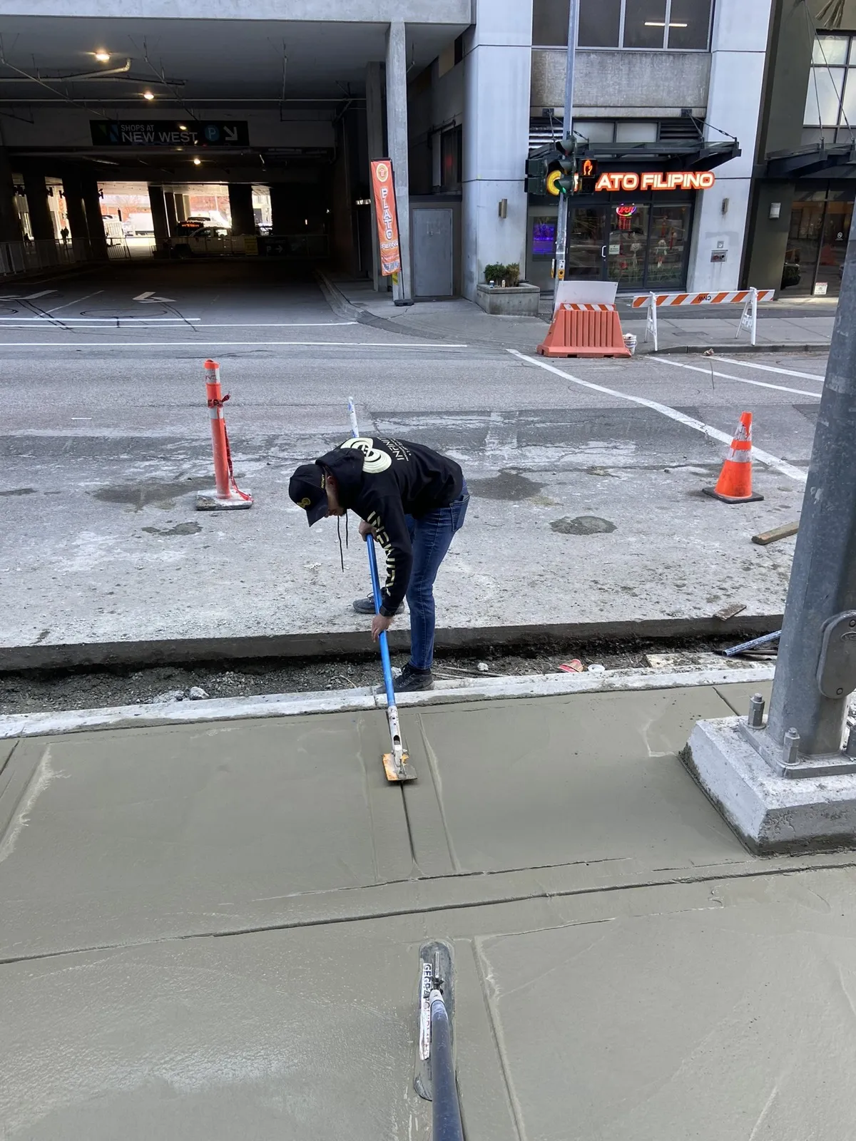 Concrete project by Infinity Construction