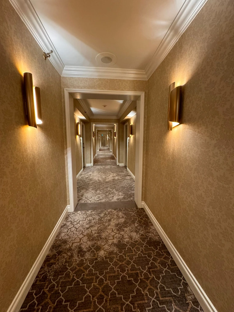 Wallpaper Installation for hotel Sutton in Vancouver
